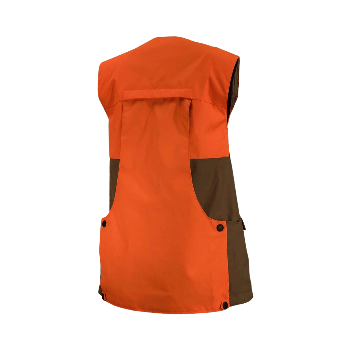 BERETTA WOMEN'S RETRIEVER FIELD UPLAND LIGHTWEIGHT HUNTING VEST - TOBACCO/BLZ ORG_1
