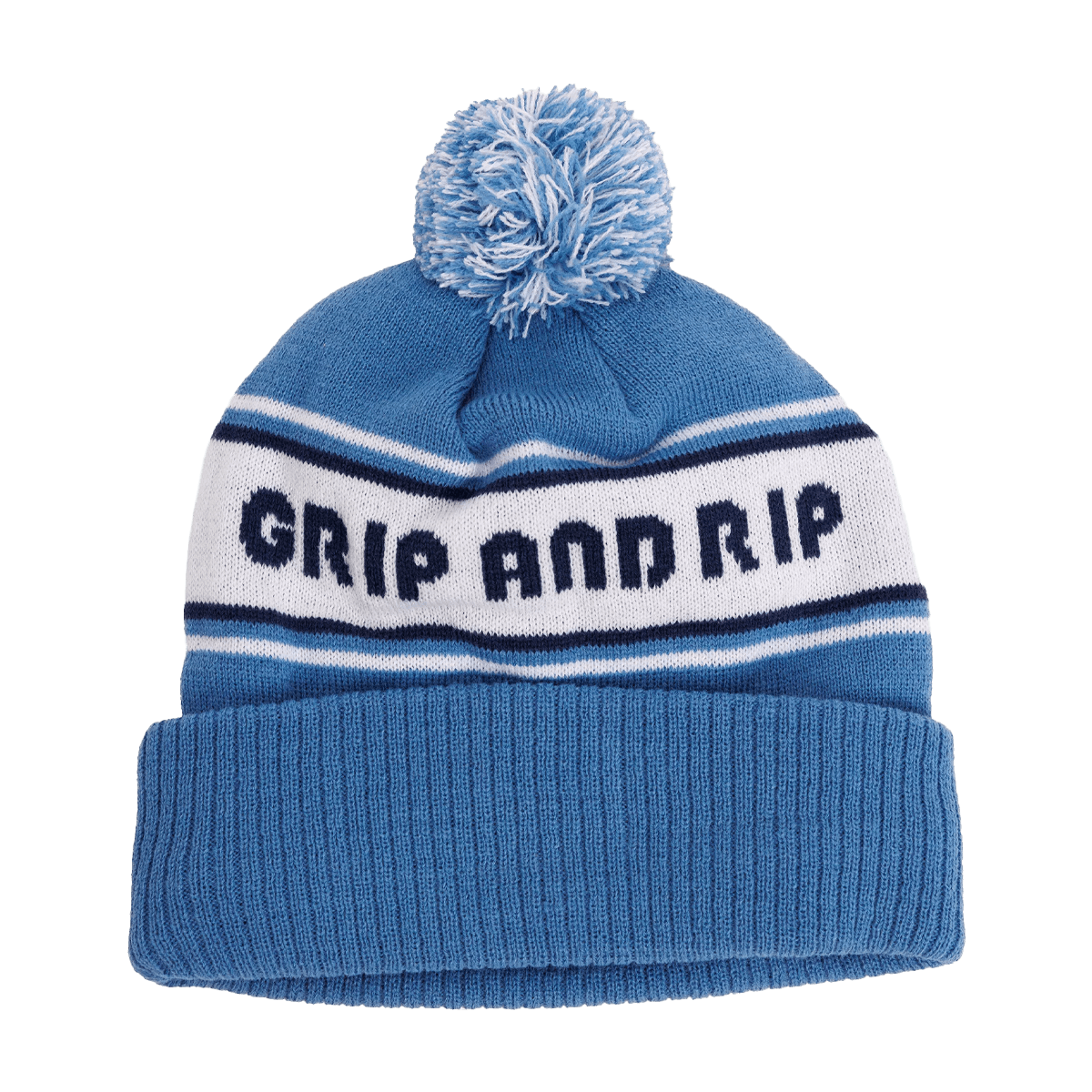 WAGGLE GOLF GRIP & RIP POM BEANIE BACK VIEW