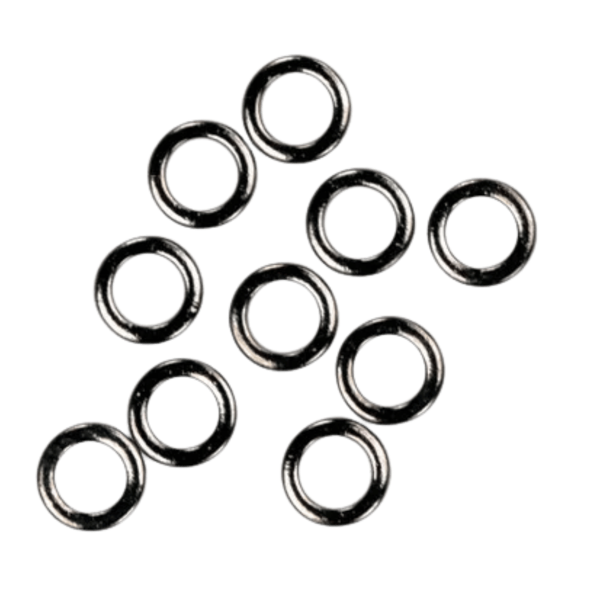 ANGLERS IMAGE TIPPET RINGS ASSORTED - BLACK NICKEL