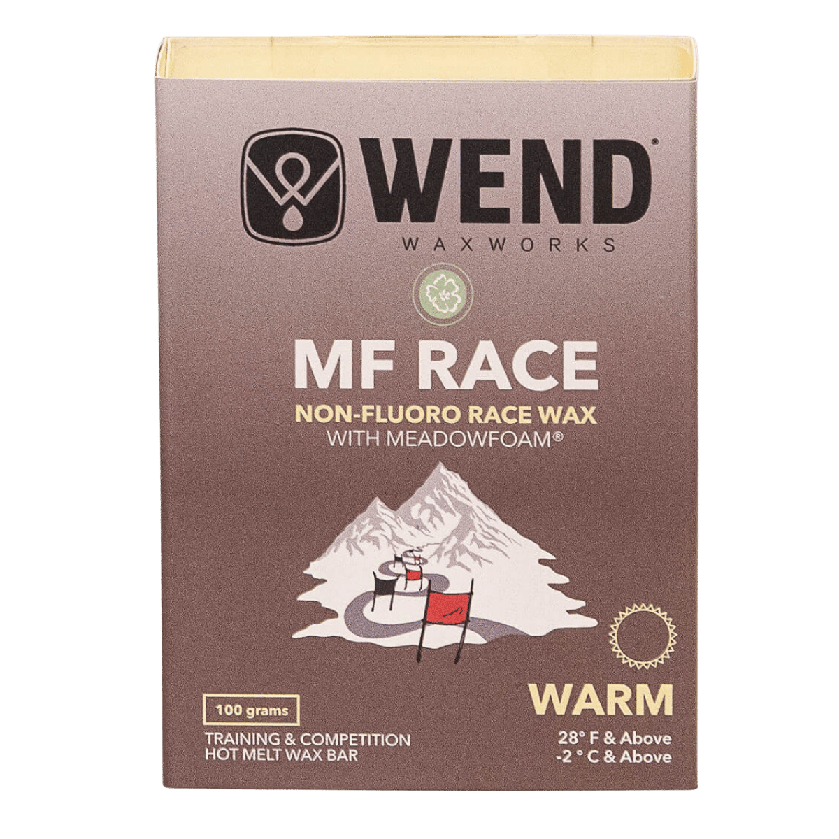 WEND MEADOW FOAM NATURAL RACE WAX 100 GRAMS WARM