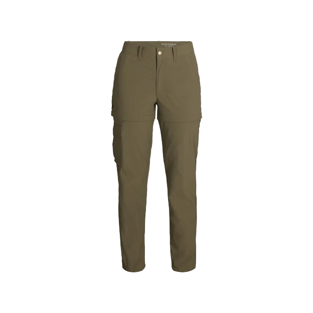 ROYAL ROBBINS WOMEN'S WILDER ZIP-OFF PANT - EVERGLADE