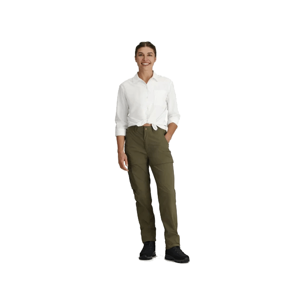 ROYAL ROBBINS WOMEN'S WILDER ZIP-OFF PANT FRONT