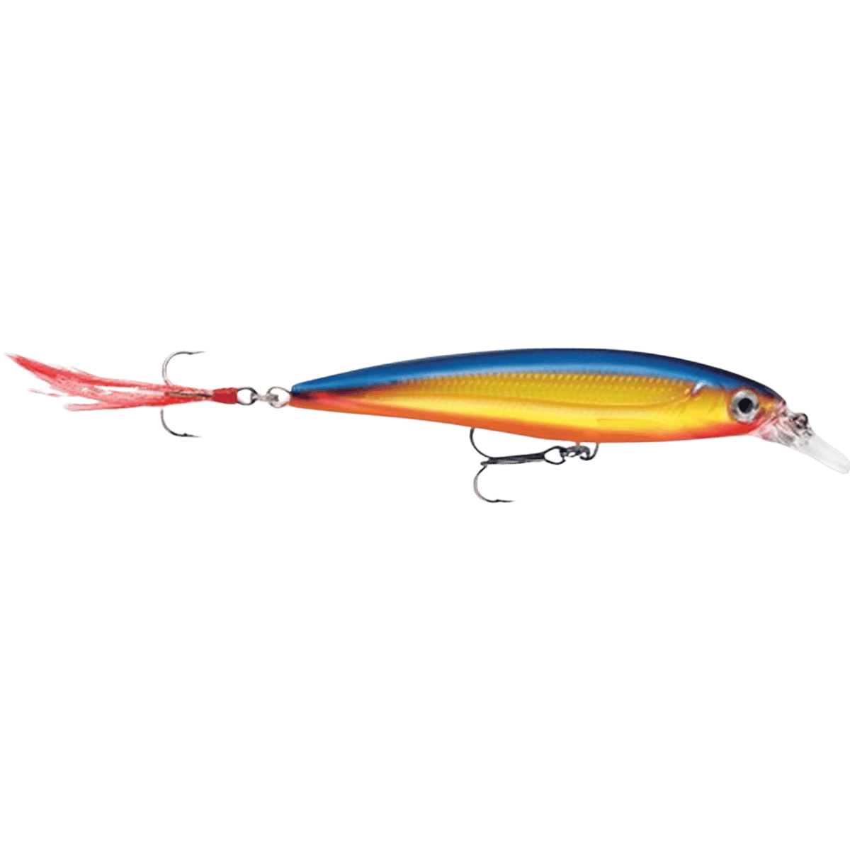 X-RAP JERKBAIT 10 - HOT STEEL FRONT