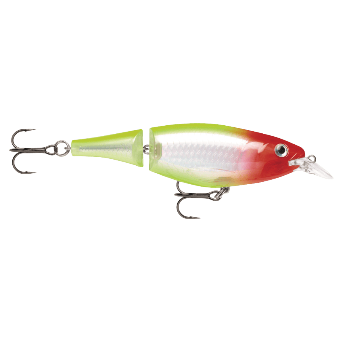 X-RAP JOINTED SHAD 13 - CLOWN FRONT