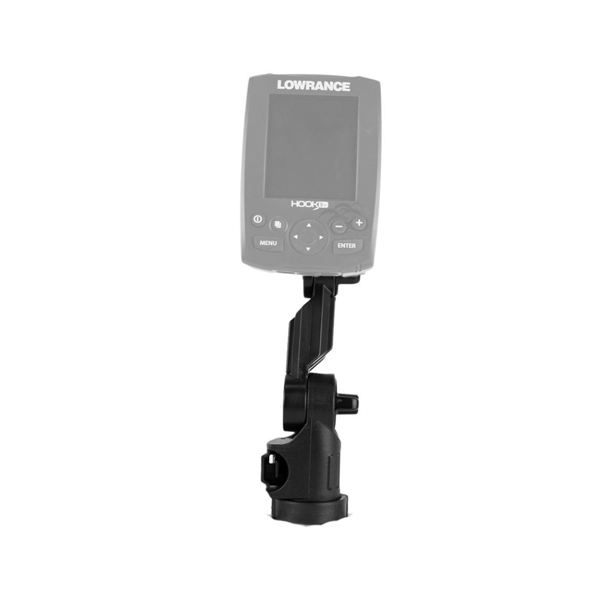 YAK ATTACK FISH FINDER MOUNT GREY