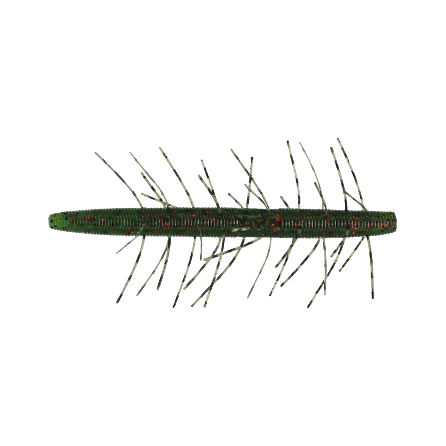 YAMAMOTO FUZZY SENKO 5PK WATERMELON BLACK AND RED