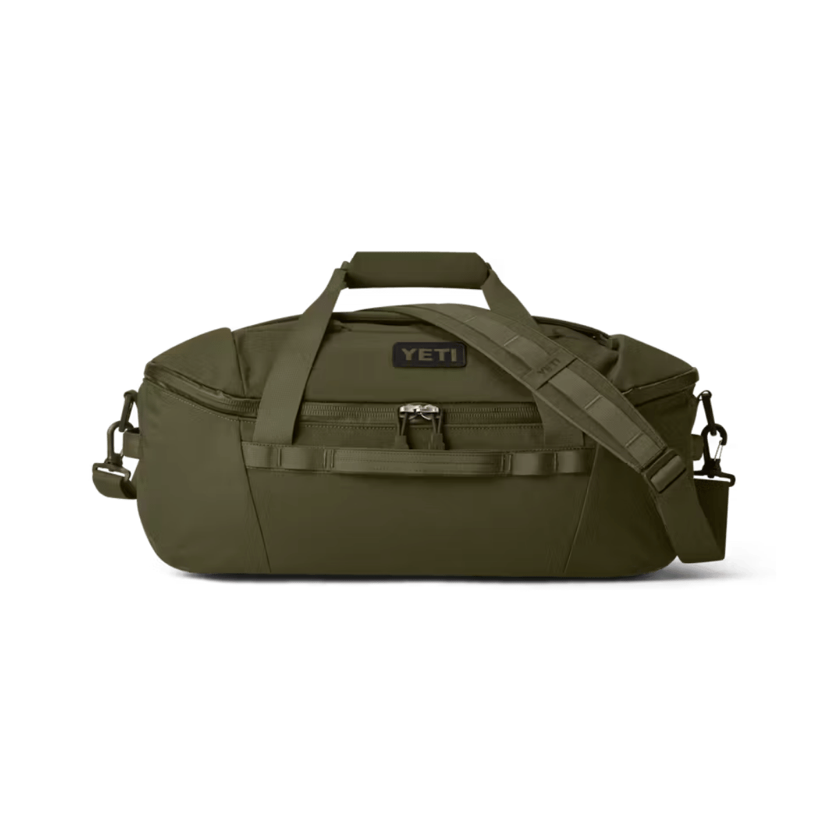 YETI CROSSROADS 40L TRAVEL DUFFEL DUFFEL - OLIVE - FRONT VIEW
