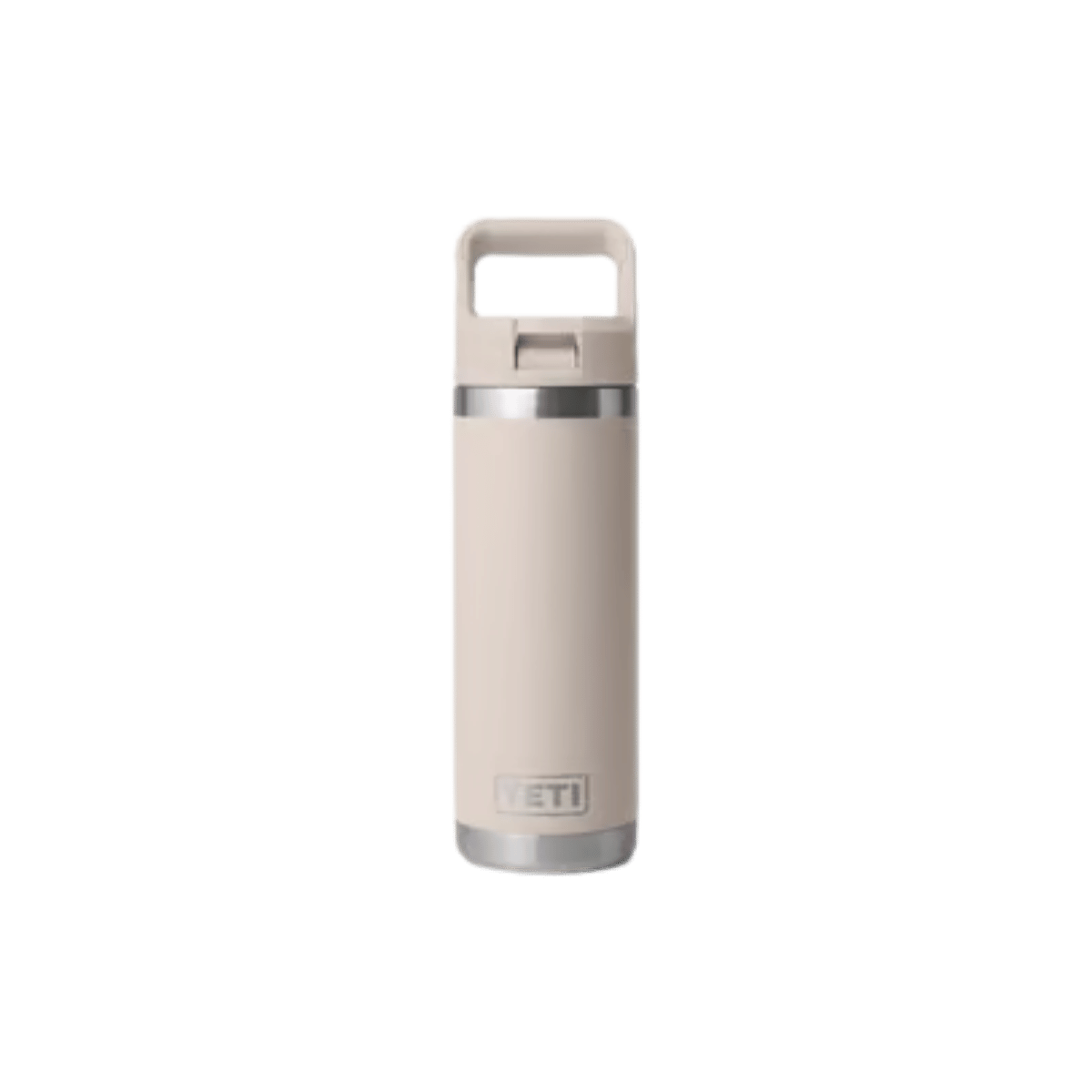 YETI RAMBLER 18OZ BOTTLE WITH COLOR CAP STRAW CAPE SUMMER CAMP