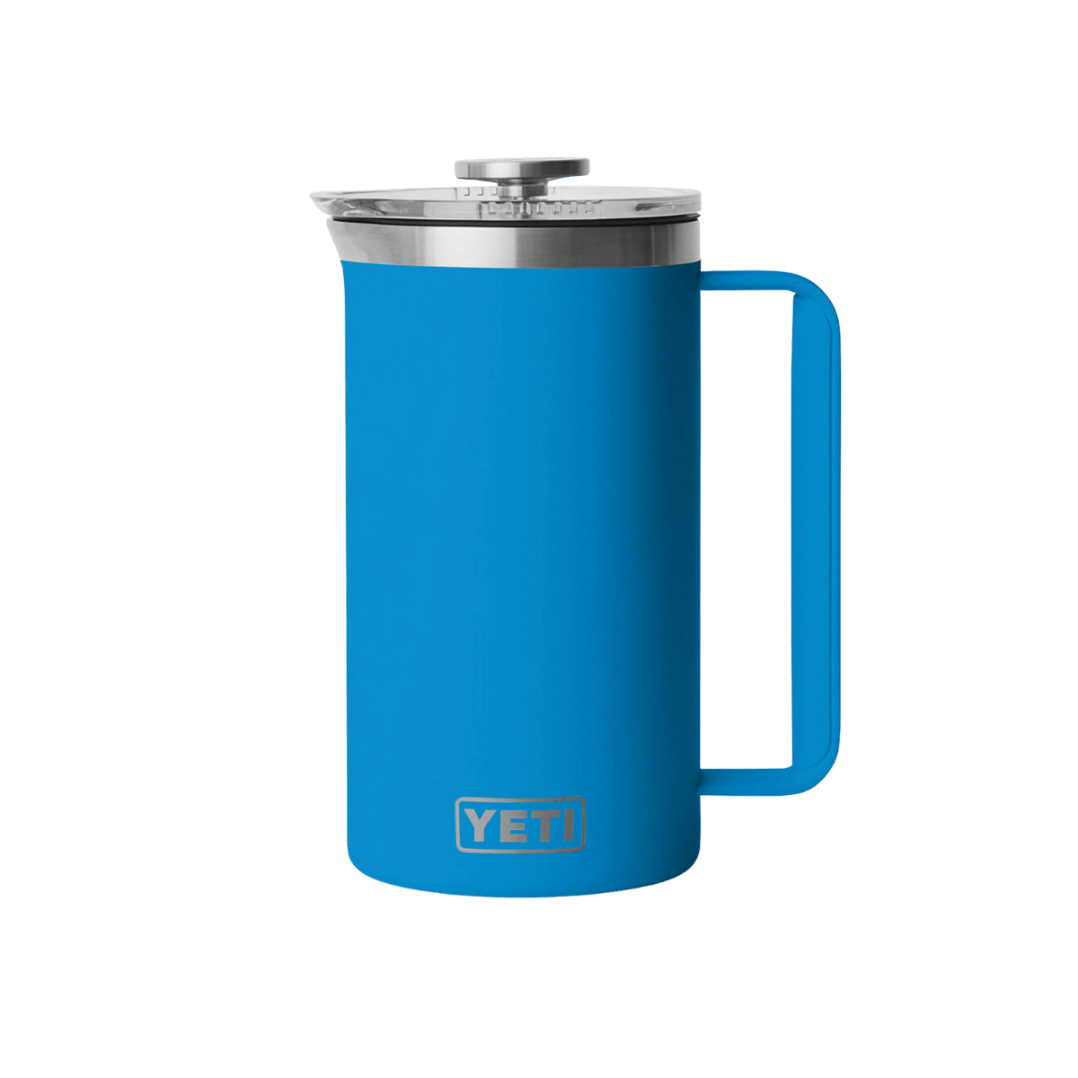 YETI RAMBLER 34 OZ FRENCH PRESS - BIG WAVE BLUE