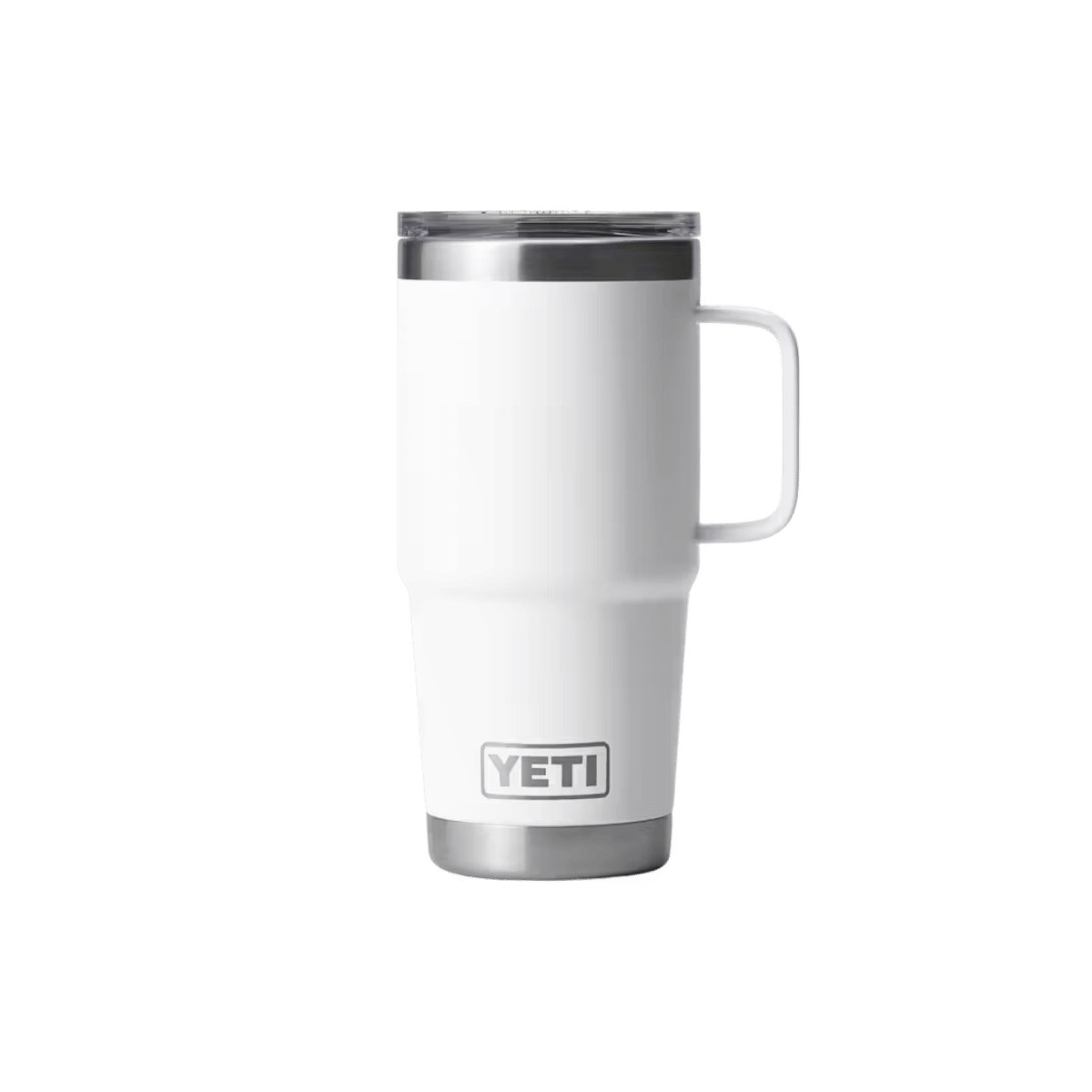 YETI RAMBLER TRAVEL MUG 2.0 WHITE