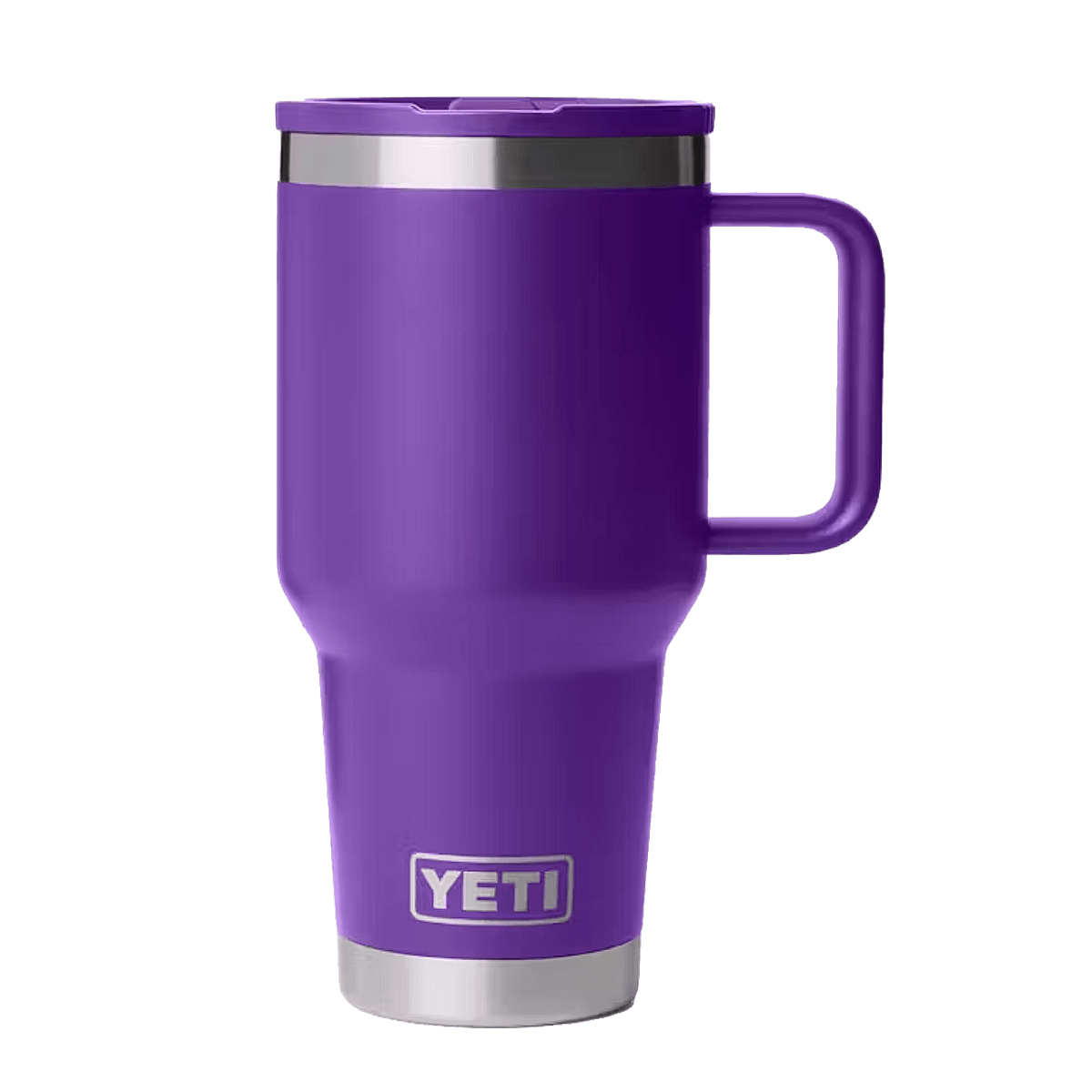 YETI RAMBLER 30 OZ TRAVEL MUG + MATCHED STRAW LID - PACE PURPLE