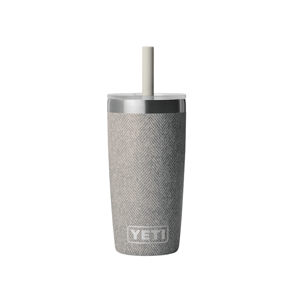 YETI RAMBLER JR. 10 OZ TUMBLER W/ STRAW LID RIVERHEAD GREEN