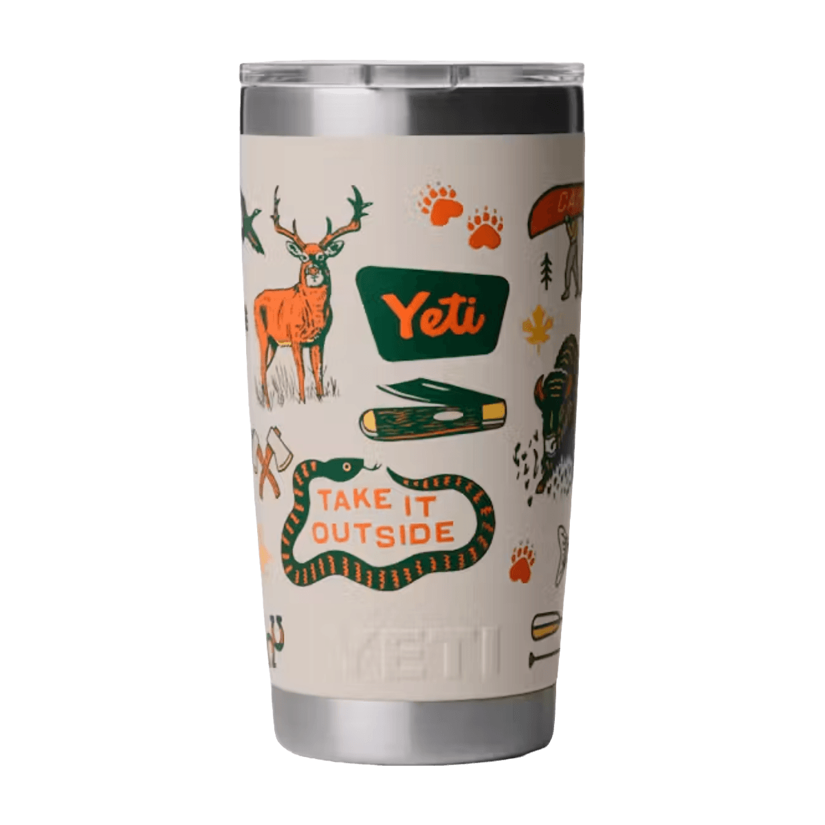 YETI RAMBLER TUMBLER MAGSLIDER LID 20 OZ - CAPE SUMMER CAMP
