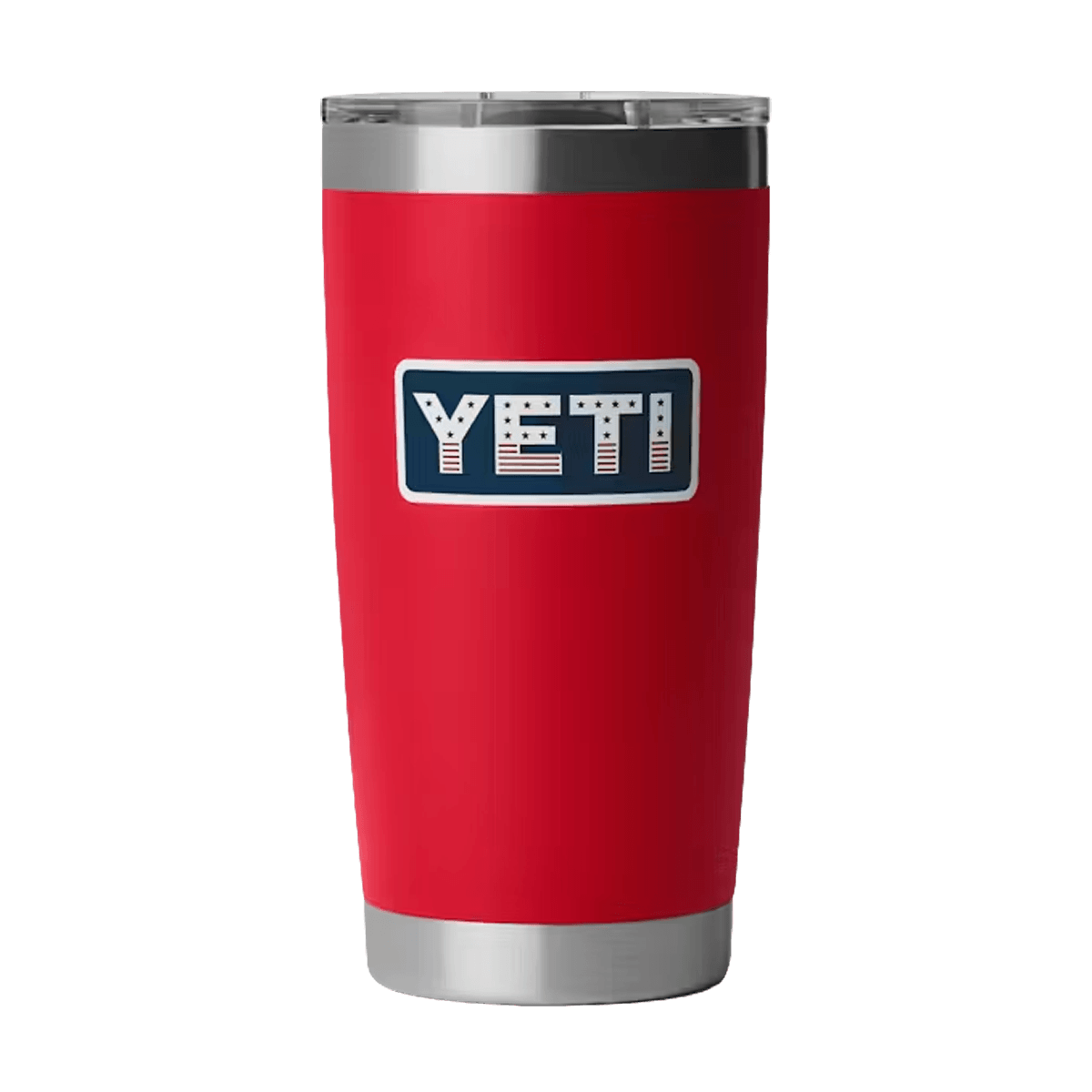 YETI RAMBLER TUMBLER MAGSLIDER LID 20 OZ - RED BADGE