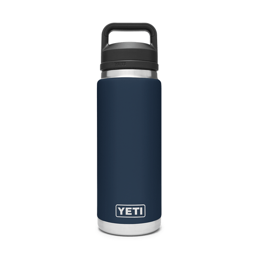 YETI RAMBLER 26 OZ WATER BOTTLE WITH CHUG CAP - NAVY