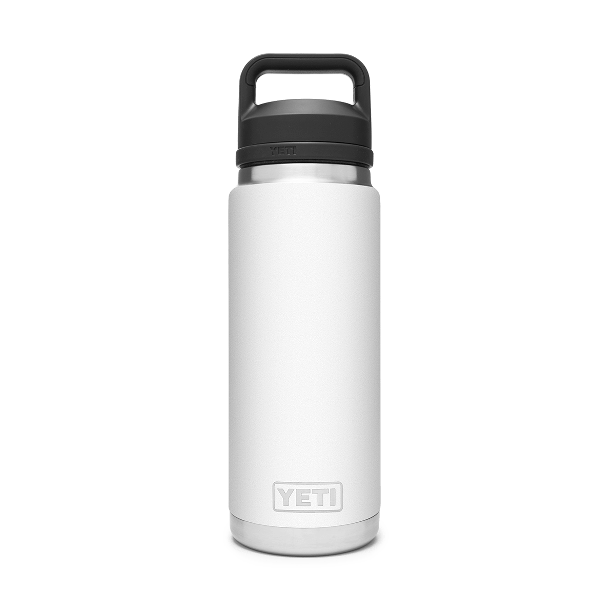 YETI RAMBLER 26 OZ WATER BOTTLE WITH CHUG CAP - WHITE