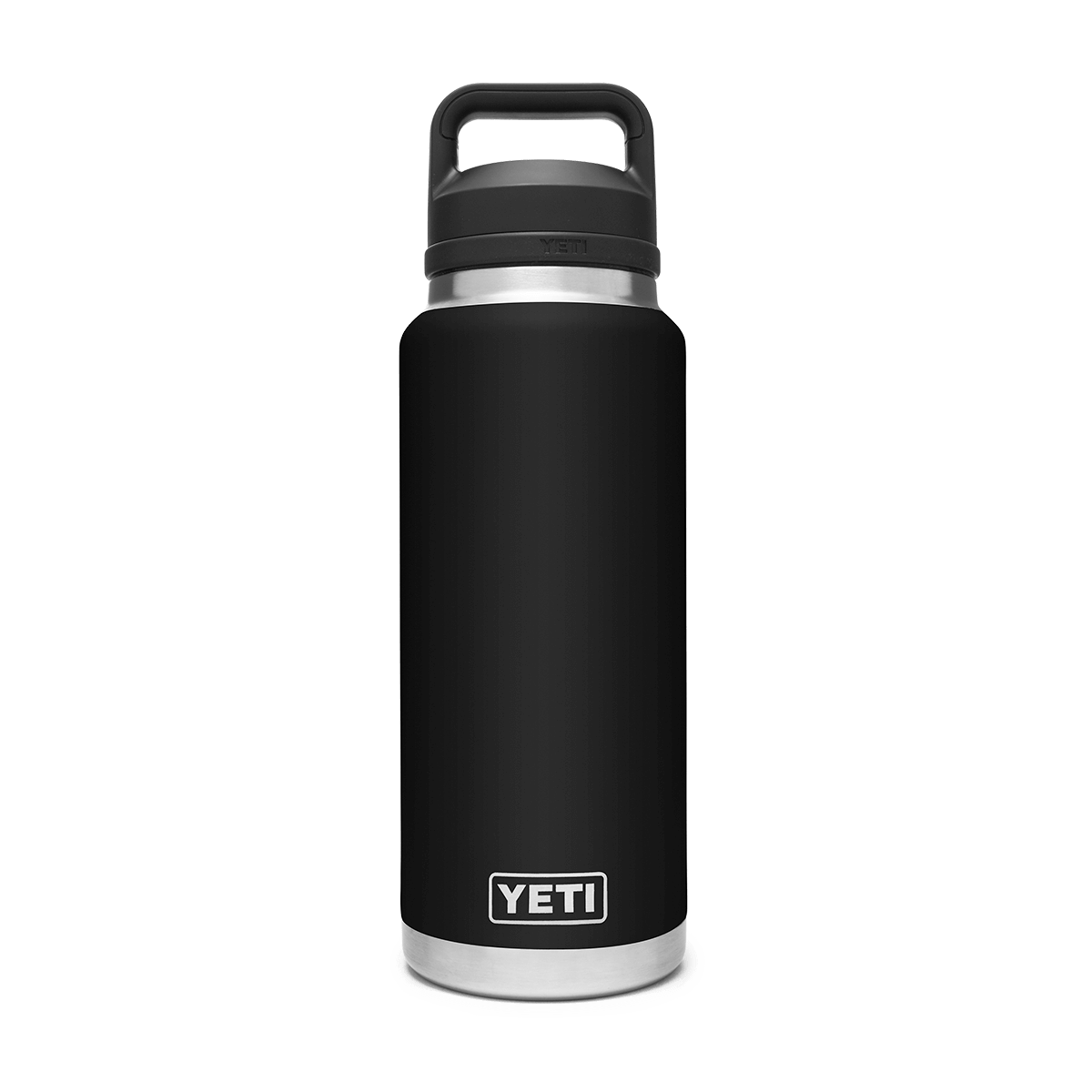 YETI RAMBLER 36 OZ WATER BOTTLE WITH CHUG CAP - BLACK