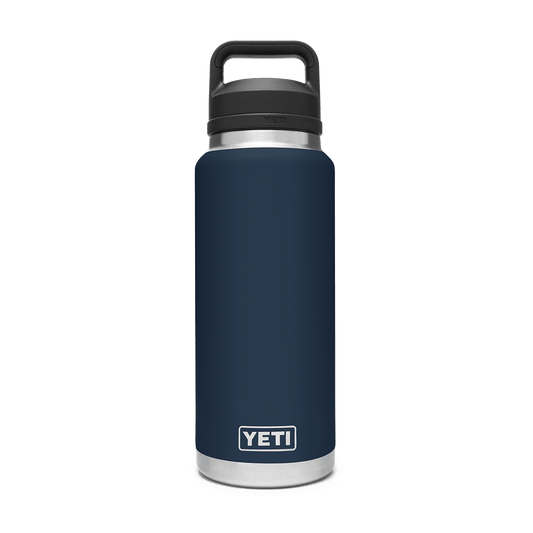 YETI RAMBLER 36 OZ WATER BOTTLE WITH CHUG CAP - NAVY
