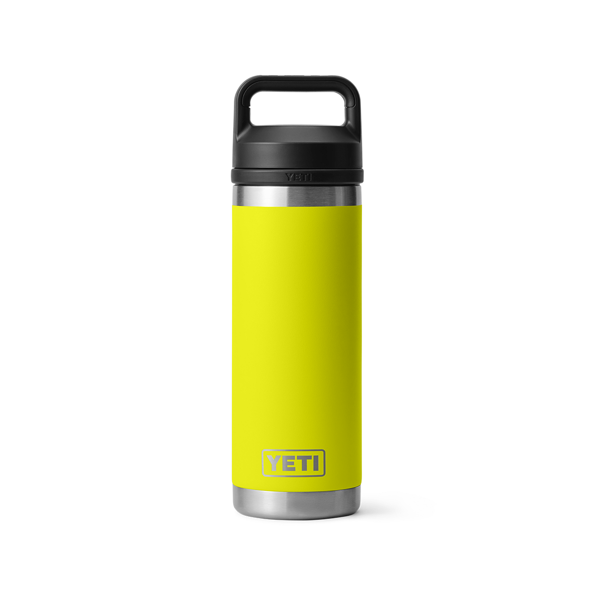 YETI RAMBLER 18 OZ WATER BOTTLE WITH CHUG CAP - Firefly Yellow