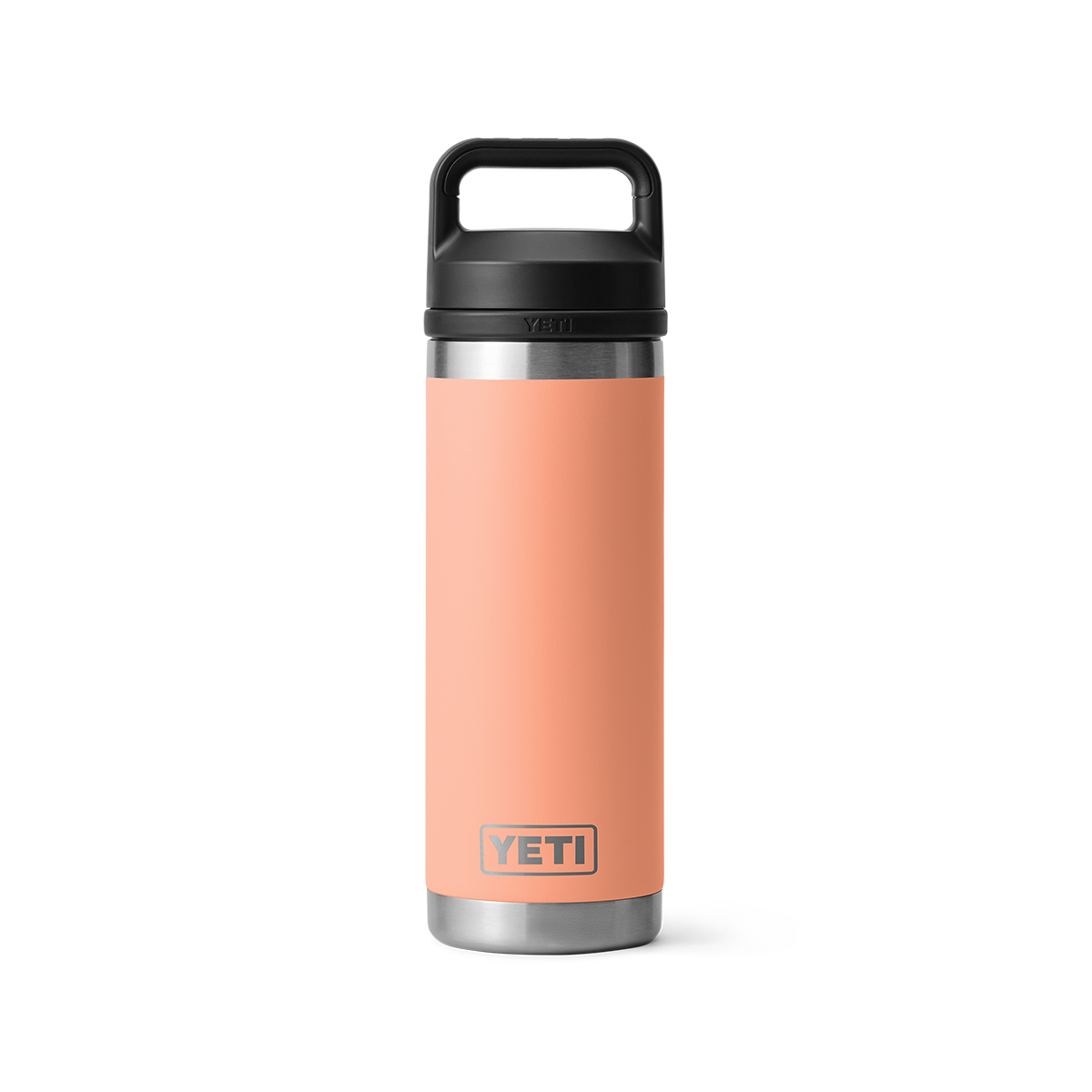 YETI RAMBLER 18 OZ WATER BOTTLE WITH CHUG CAP - Peach