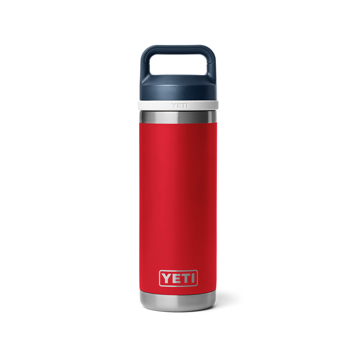 YETI RAMBLER 18 OZ WATER BOTTLE WITH CHUG CAP - Patriotic - Red, White and Blue