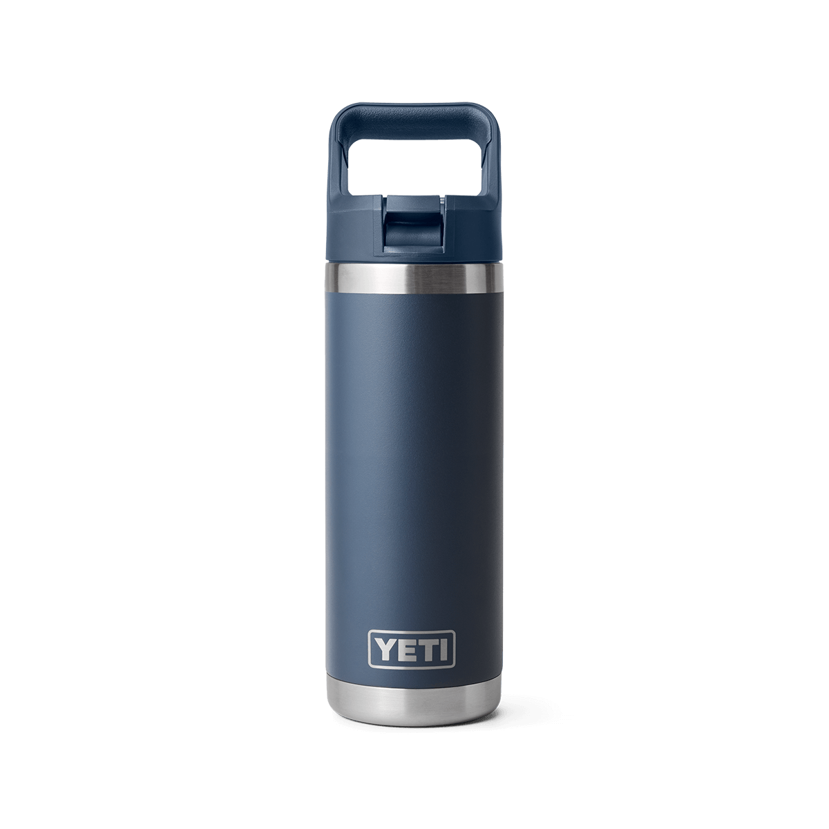 YETI 18OZ RAMBLER BOTTLE WITH STRAW CAP