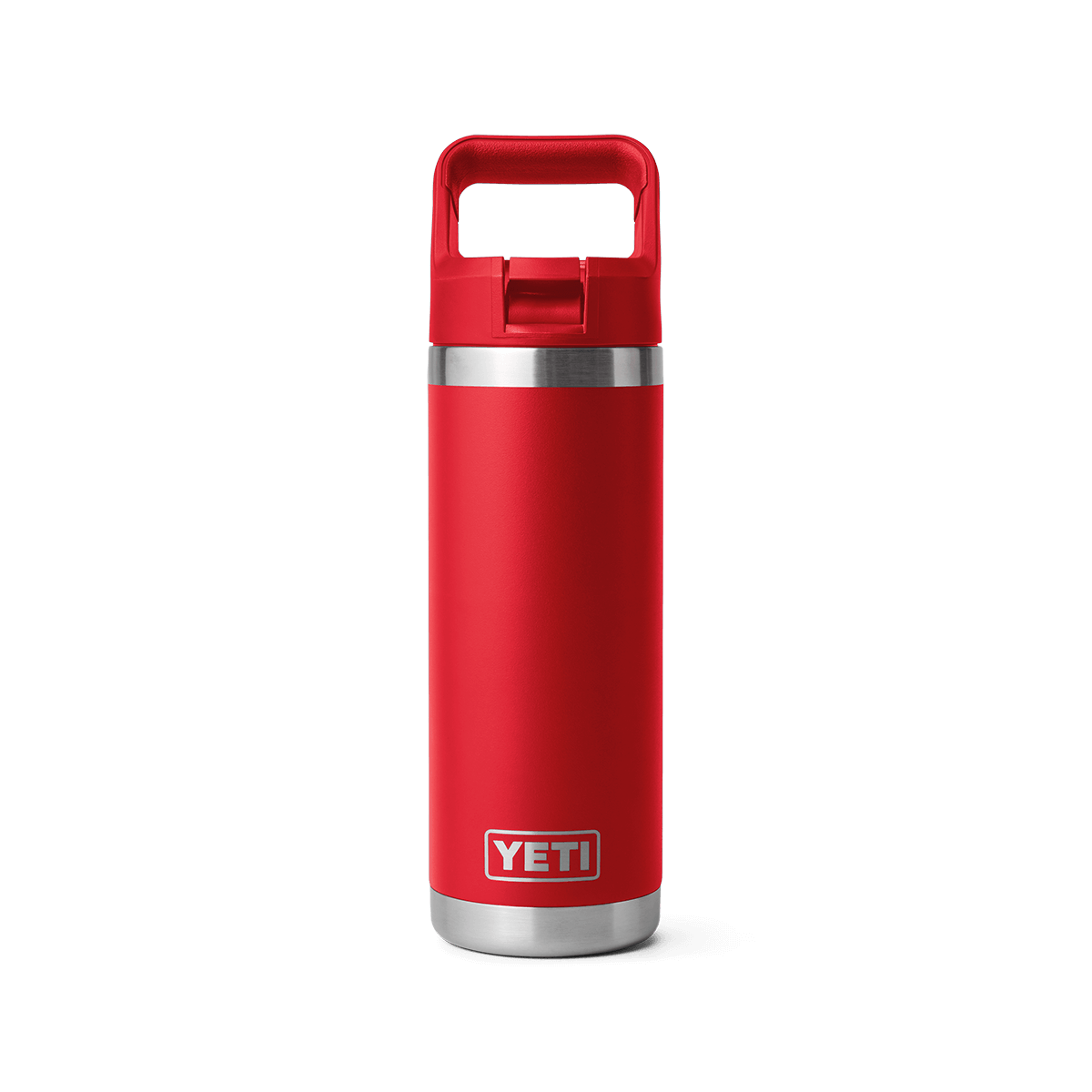 YETI 18OZ RAMBLER BOTTLE WITH STRAW CAP