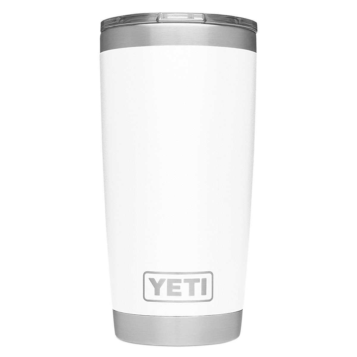 YETI RAMBLER 20 OZ WITH MAGSLIDER LID - WHITE