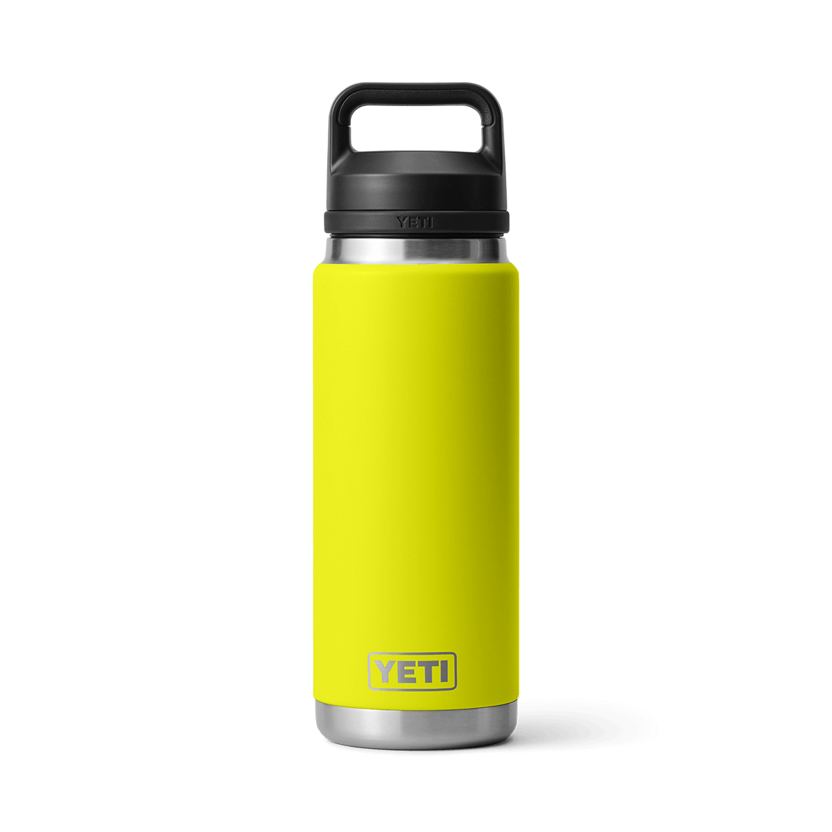 YETI RAMBLER 26 OZ WATER BOTTLE WITH CHUG CAP - Firefly Yellow