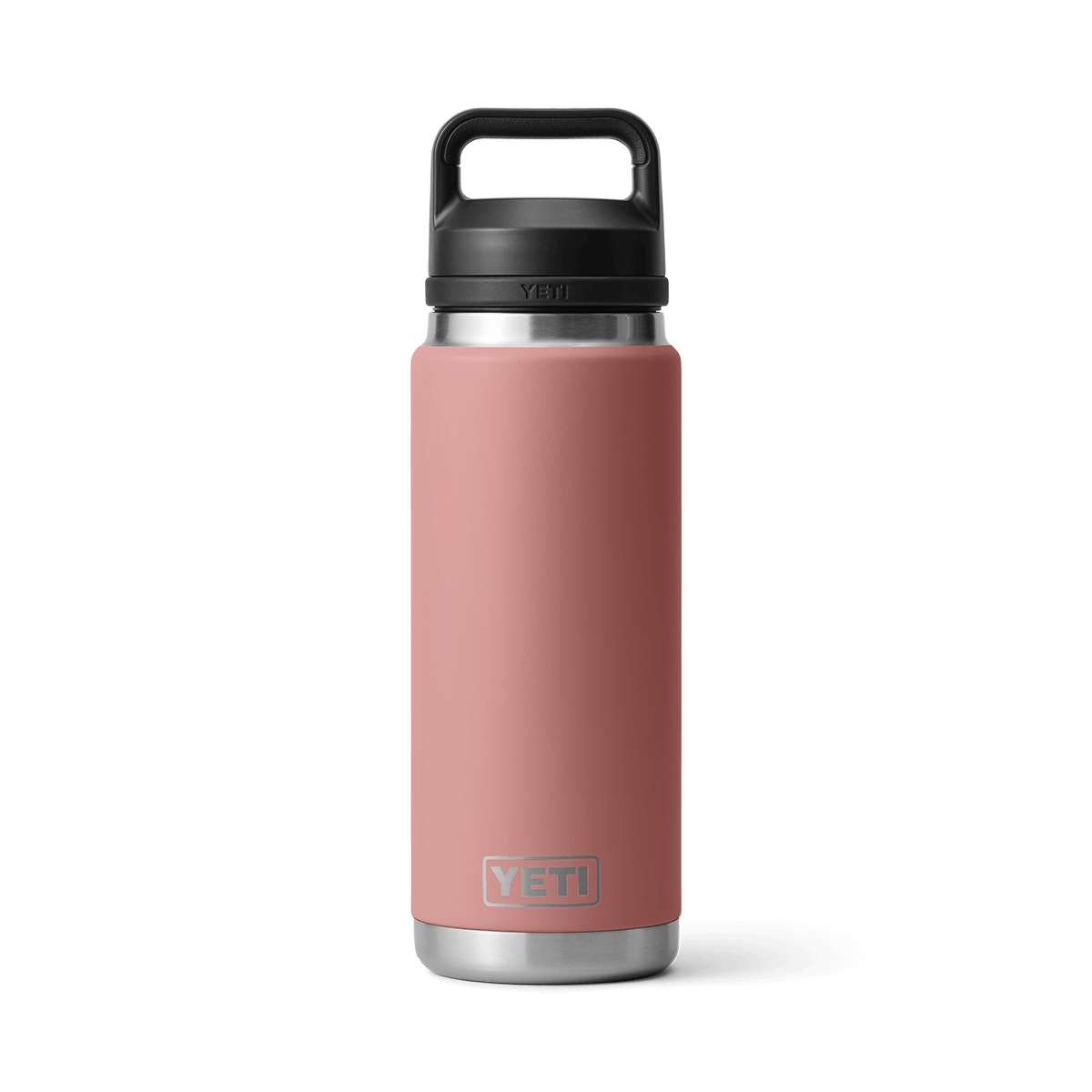 YETI RAMBLER 26 OZ WATER BOTTLE WITH CHUG CAP- Sandstone Pink