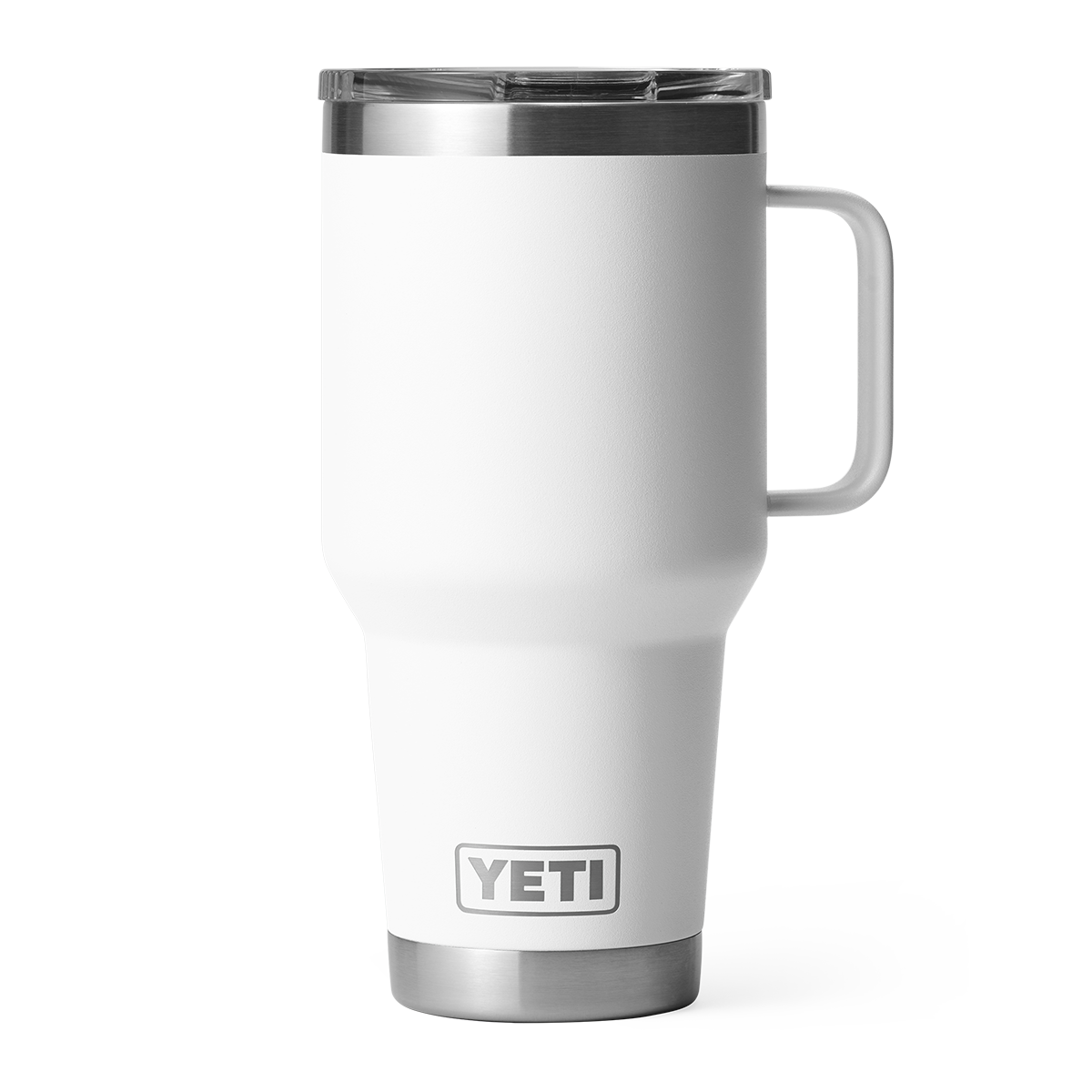 YETI RAMBLER 30OZ TRAVEL MUG WITH STRONGHOLD LID - White