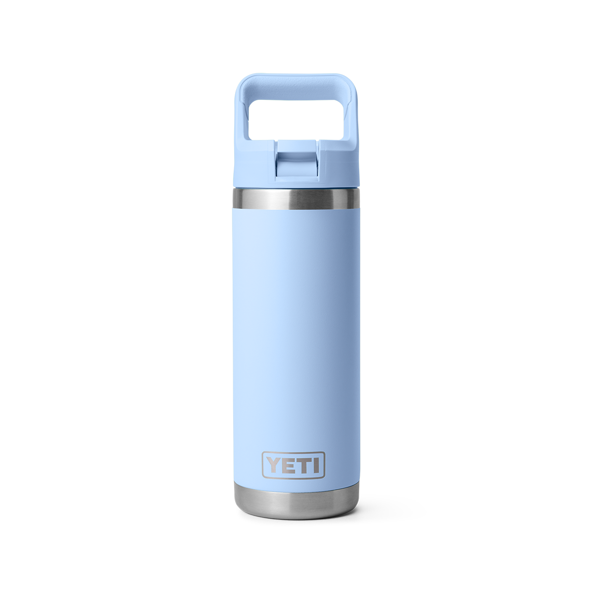 YETI 18OZ RAMBLER BOTTLE WITH STRAW CAP
