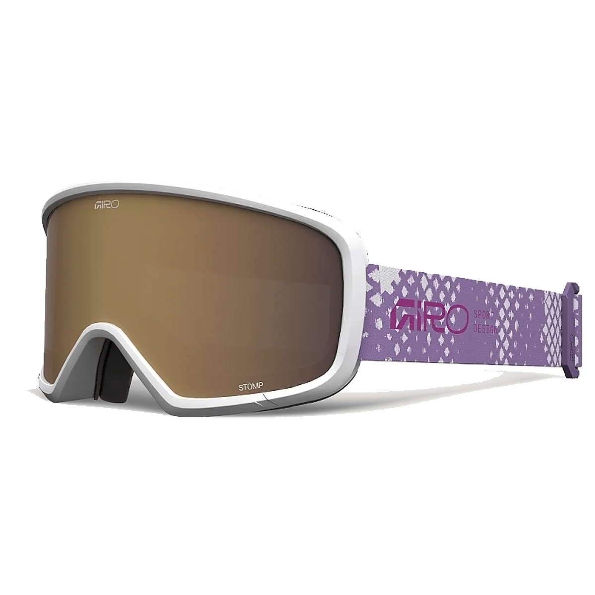YOUTH STOMP GOGGLE PURPLE FENCE AMBER ROSE