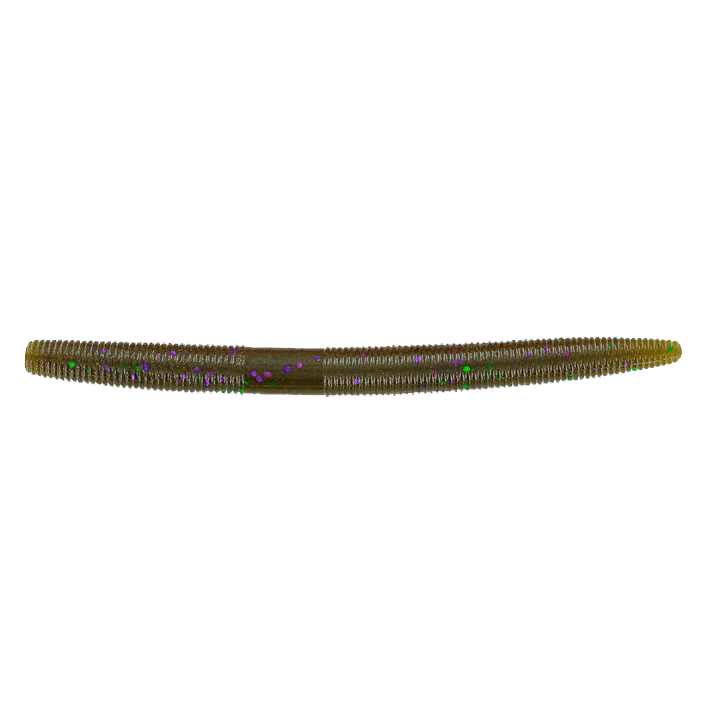 Individual Yamamoto Senko worm NF/LG Green Purple 5"