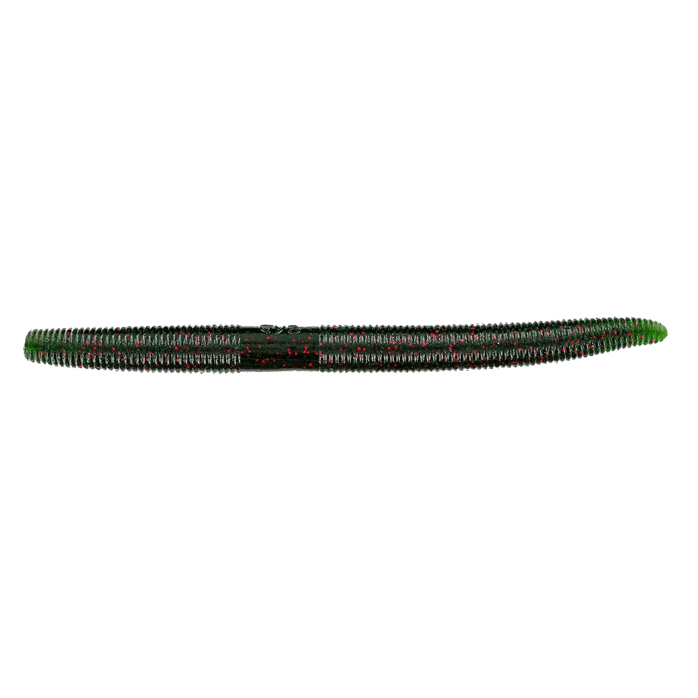 Individual Yamamoto Senko worm Watermelon/Black Red 5"