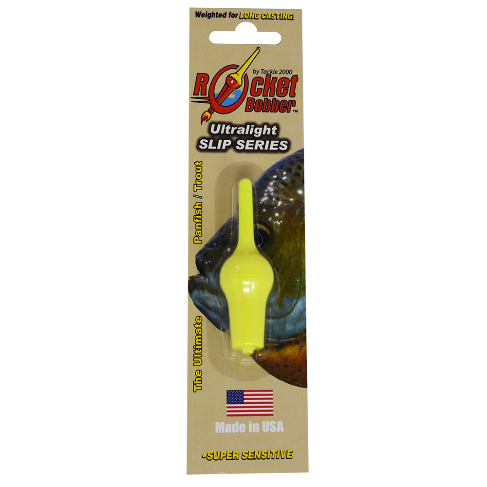 Mini Rocket Bobber Ultralight Slip Series (Yellow)