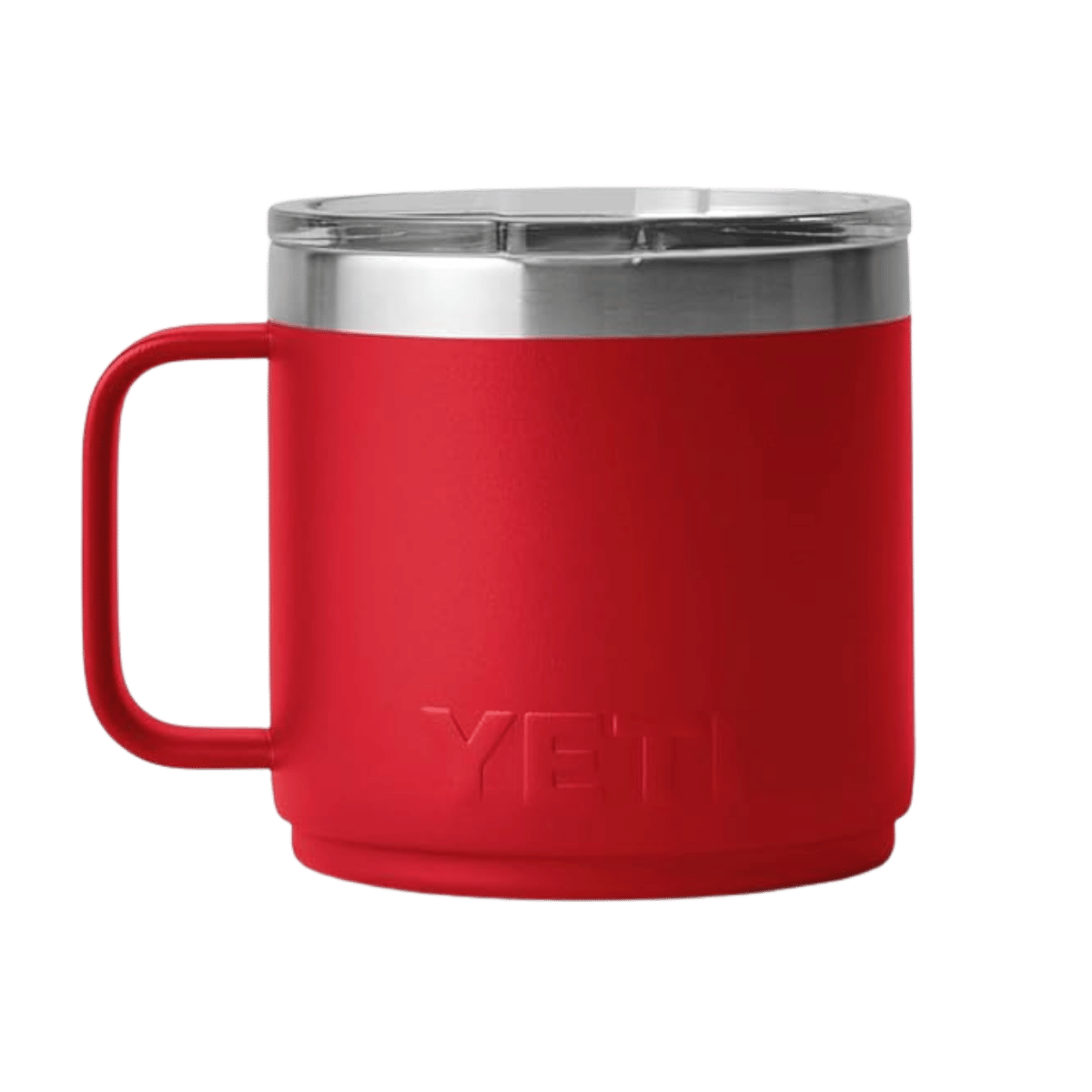 YETI 14 OZ RAMBLER MUG WITH LID - RESCUE RED
