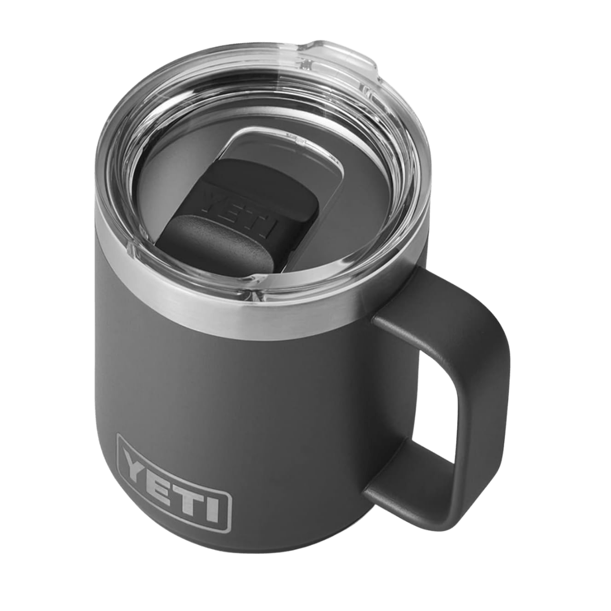 YETI 10 OZ RAMBLER MUG WITH MAGSLIDER LID_11 - CHARCOAL