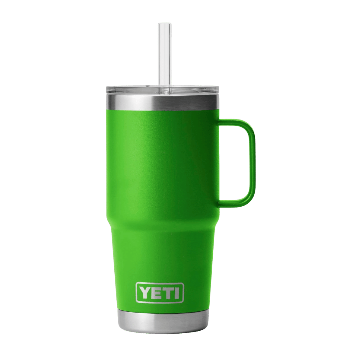 YETI RAMBLER 25 OZ TUMBLER STRAW MUG - CANOPY GREEN