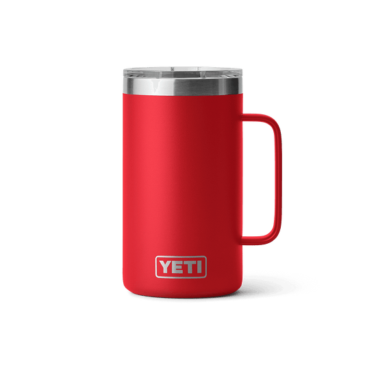 RAMBLER 24OZ MUG WITH MAGSLIDER LID - Rescue Red