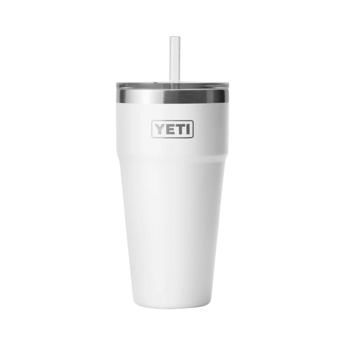 YETI RAMBLER 26 OZ STRAW CUP - WHITE