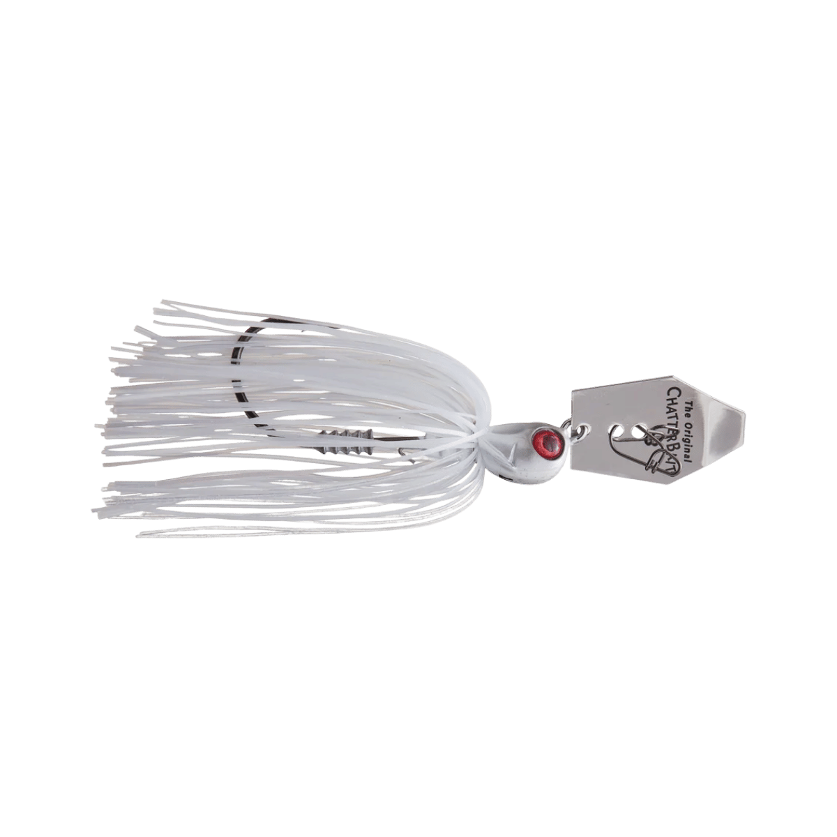 Z-MAN FISHING CHATTERBAIT ELITE EVO JIG WHITE