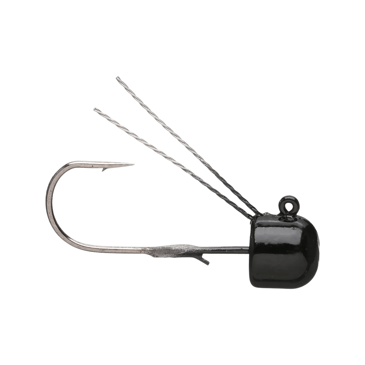 Z-MAN FISHING FINESSE SHROOMZ WEEDLESS BLACK IMAGE