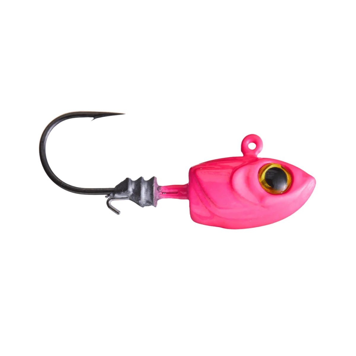 MICRO SHAD HEADZ GLOW PINK IMAGE