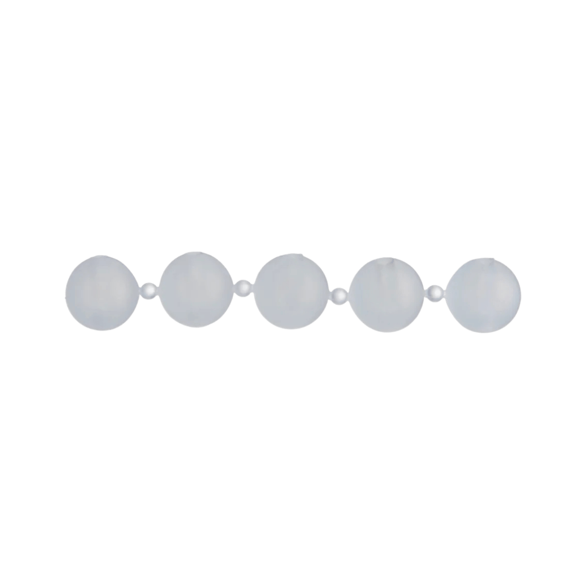 ZAPPU CHAIN CUSHION CLEAR