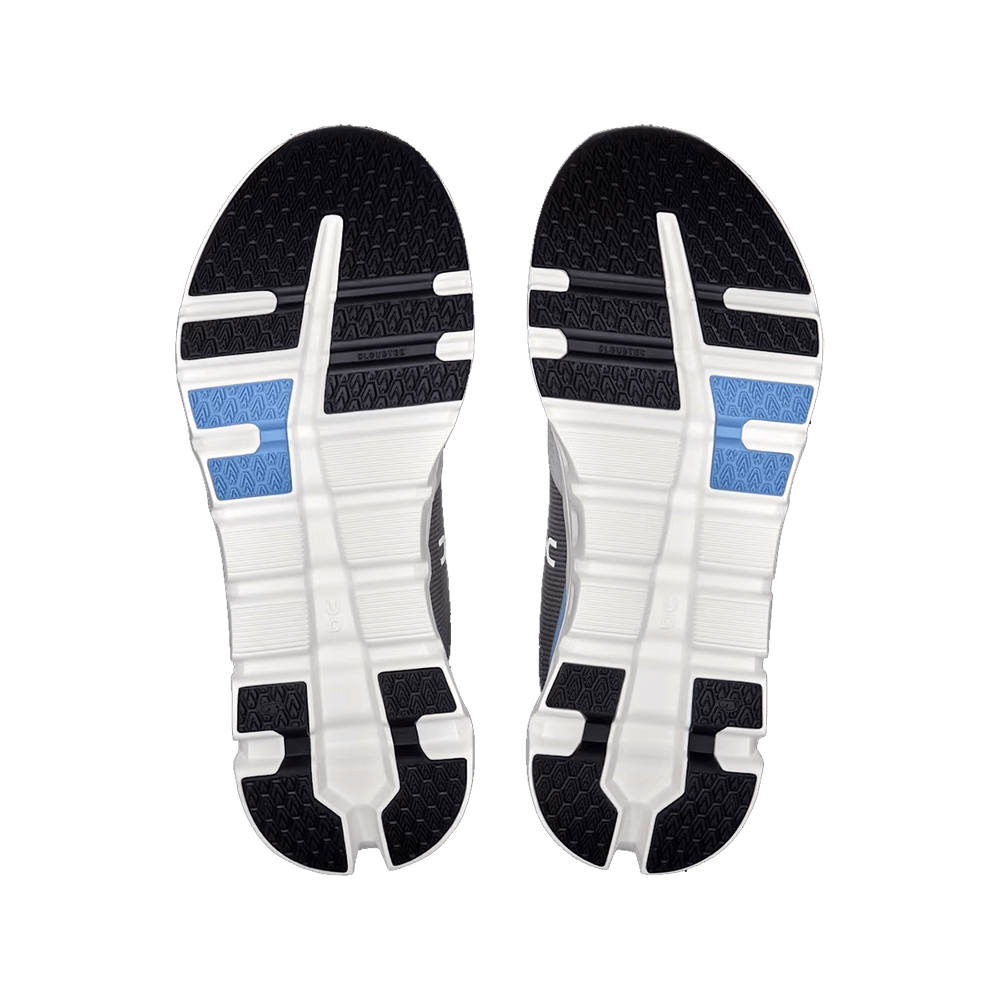 ON RUNNING MEN'S CLOUDRUNNER 2 SHOES - ALLOY/CHAMBRAY SOLES