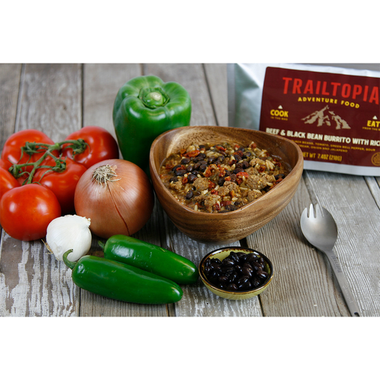Beef & Black Bean Burrito