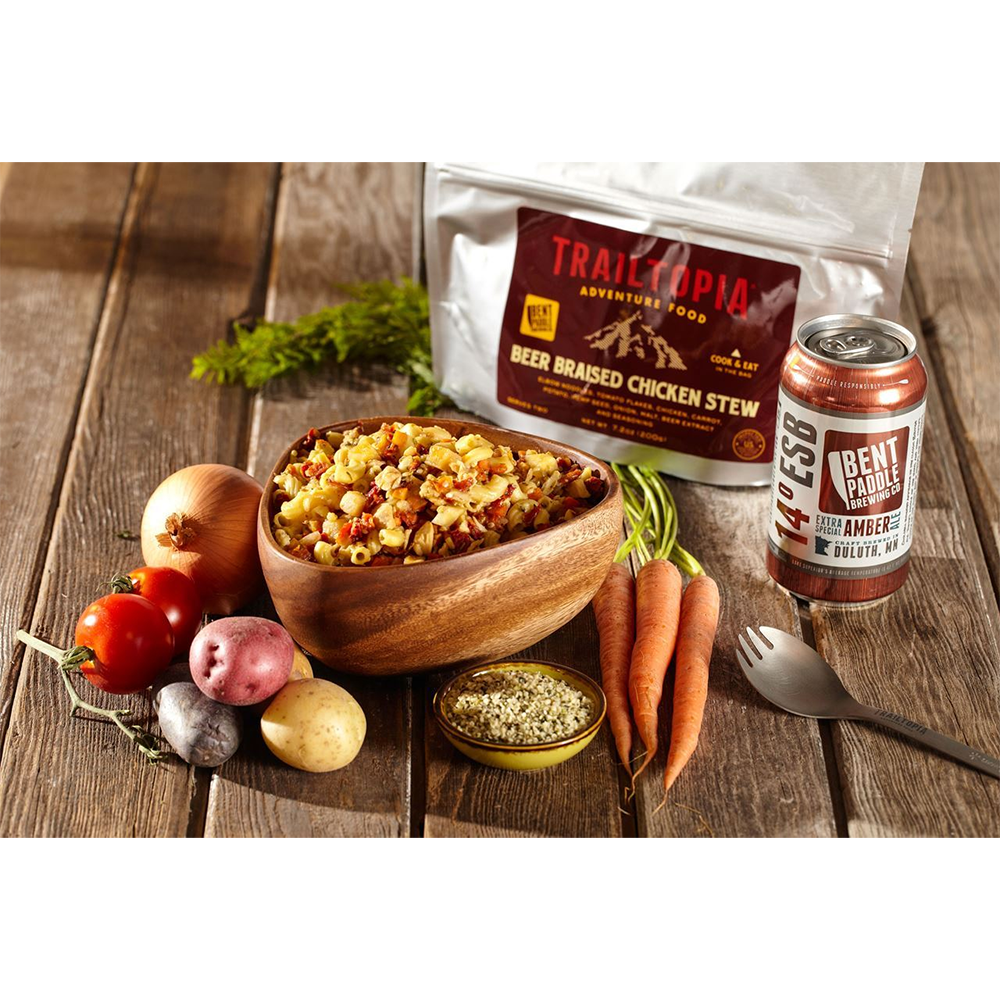 Beer Braised Chicken Stew