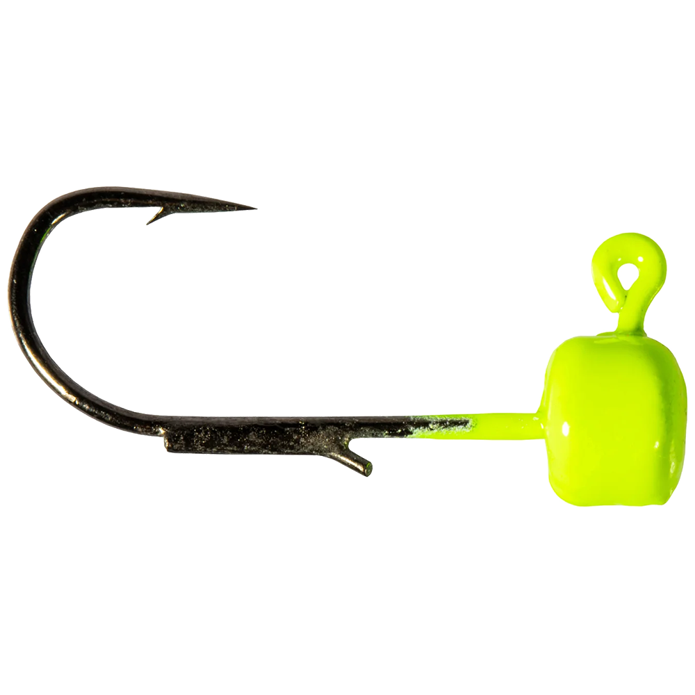 Z-Man Micro Finesse Shroomz Jig Heads 5pk - Chartreuse