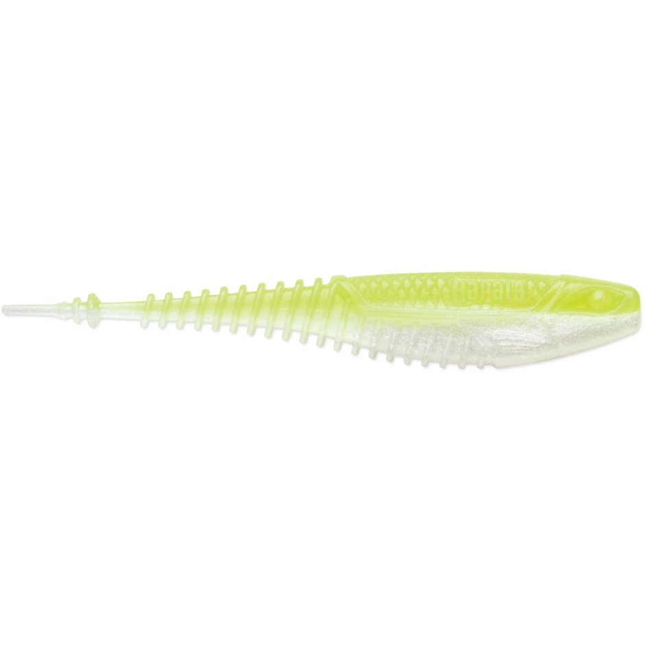 Crush City FREELOADER 4 In. - 6PK Chartreuse Pearl